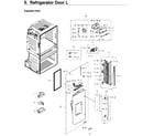 Samsung RF4267HARS/XAA-03 fridge door l diagram
