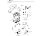 Samsung RF4267HARS/XAA-04 cabinet diagram