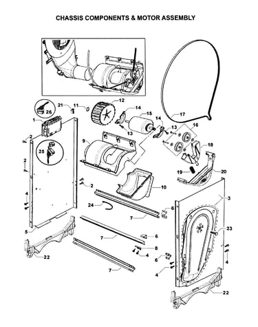 Chassis & motor