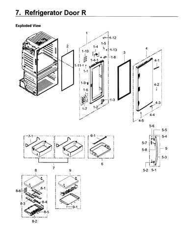 Fridge door r
