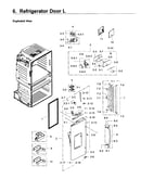 Fridge door l