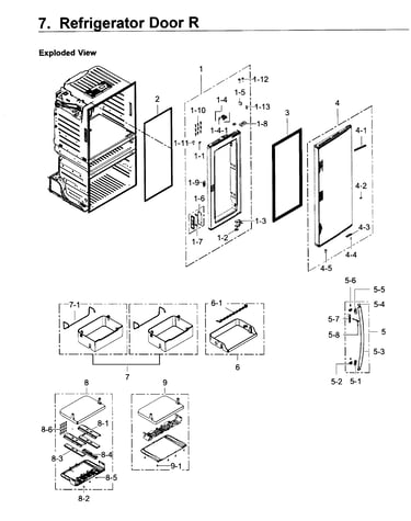 Fridge door r