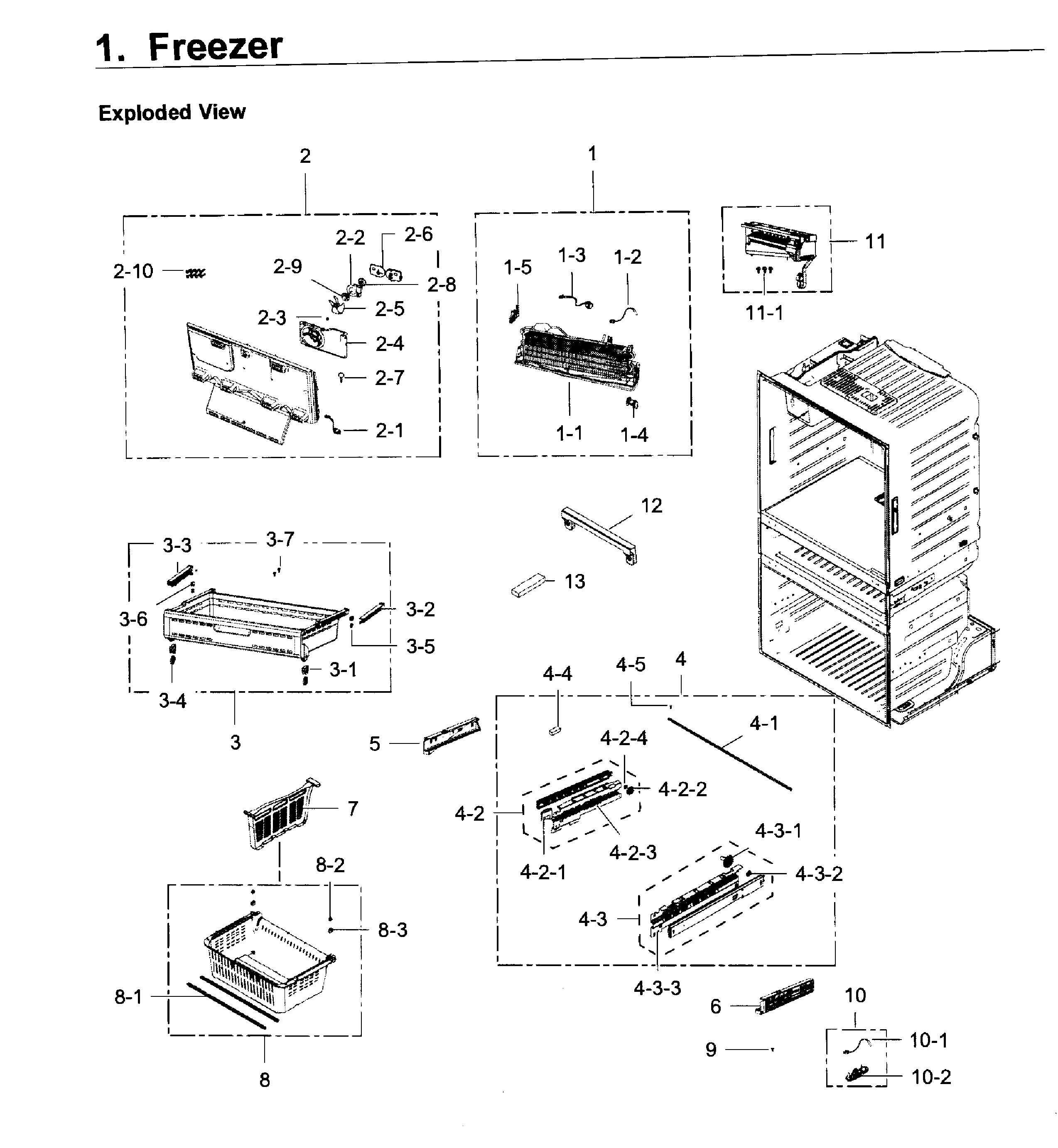 Freezer / icemaker