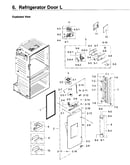 Fridge door l