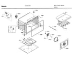 Bosch HEI8054U/06 oven assy diagram