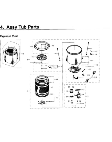 Tub parts