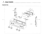 Samsung NE59J3420SW/AA-05 control panel diagram