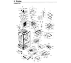 Samsung RF263BEAEWW/AA-00 fridge diagram