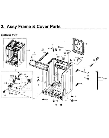 Frame & cover parts