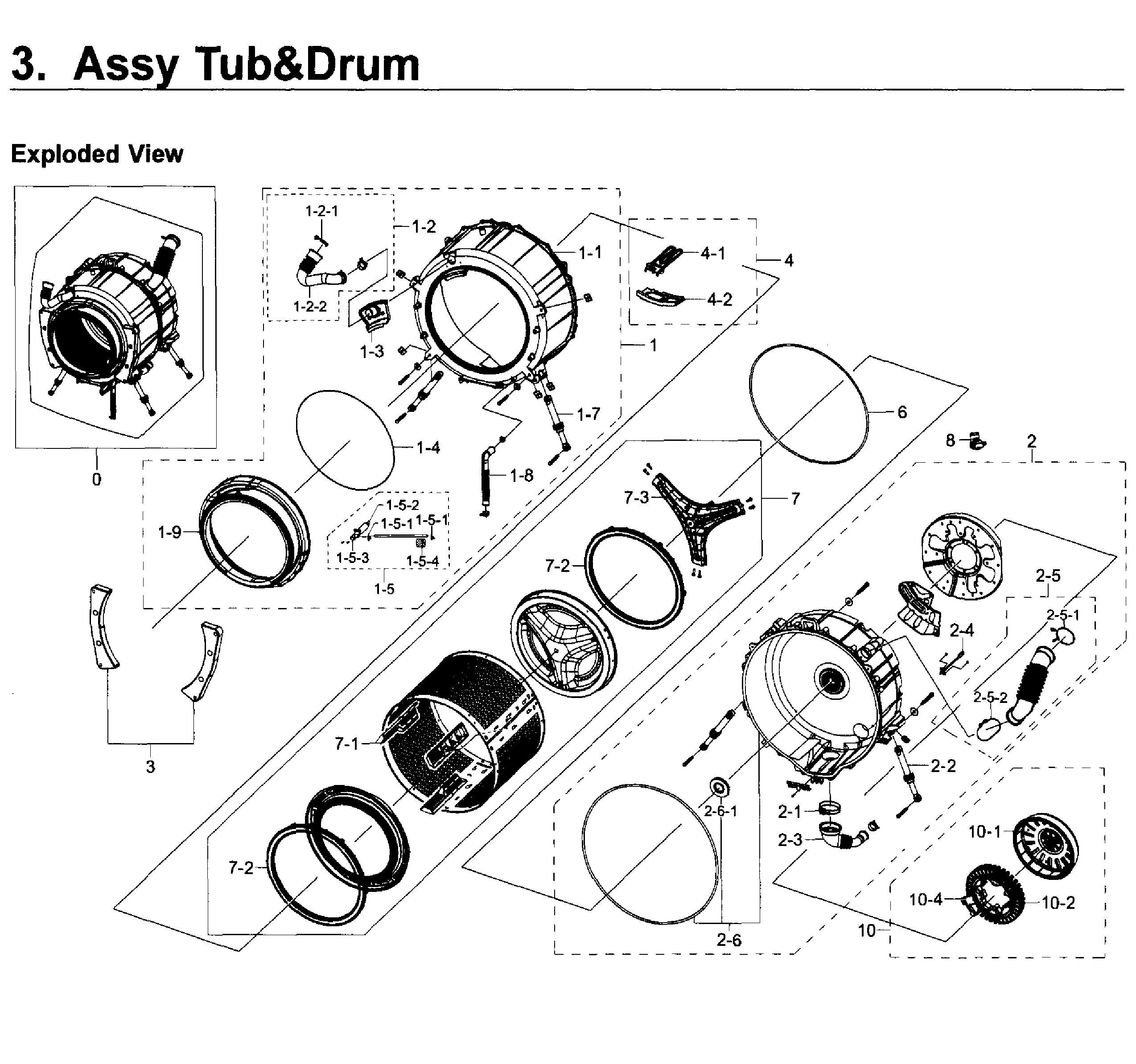 Tub & drum