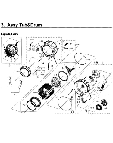 Tub & drum