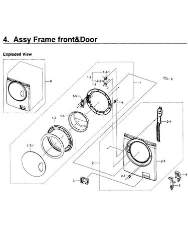 Frame front & door