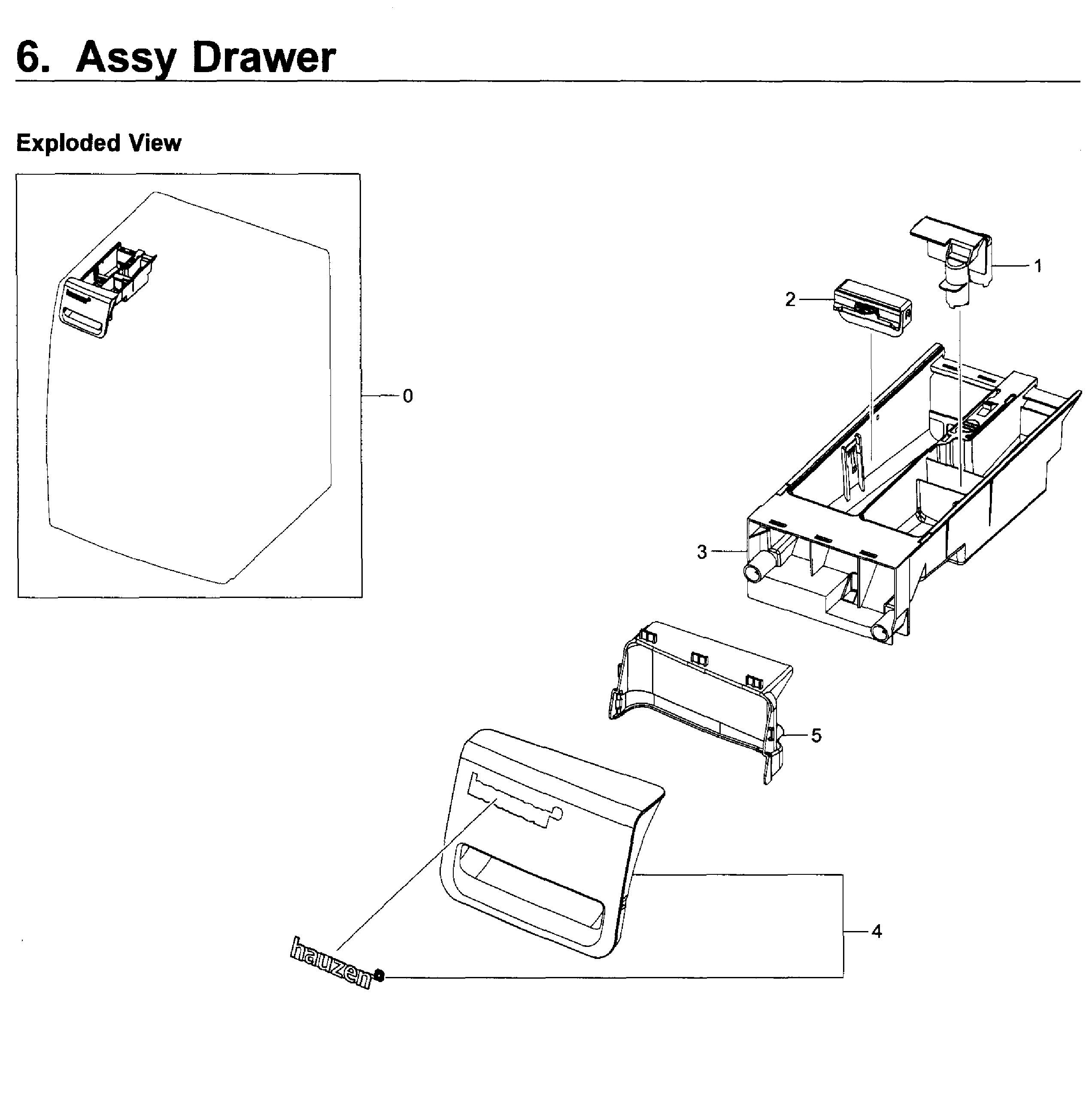 Drawer asy