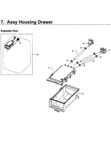 Housing-drawer