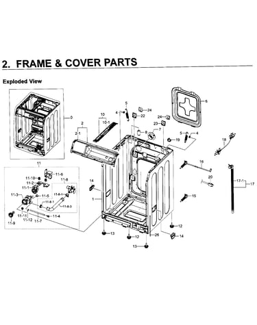 Frame & cover parts