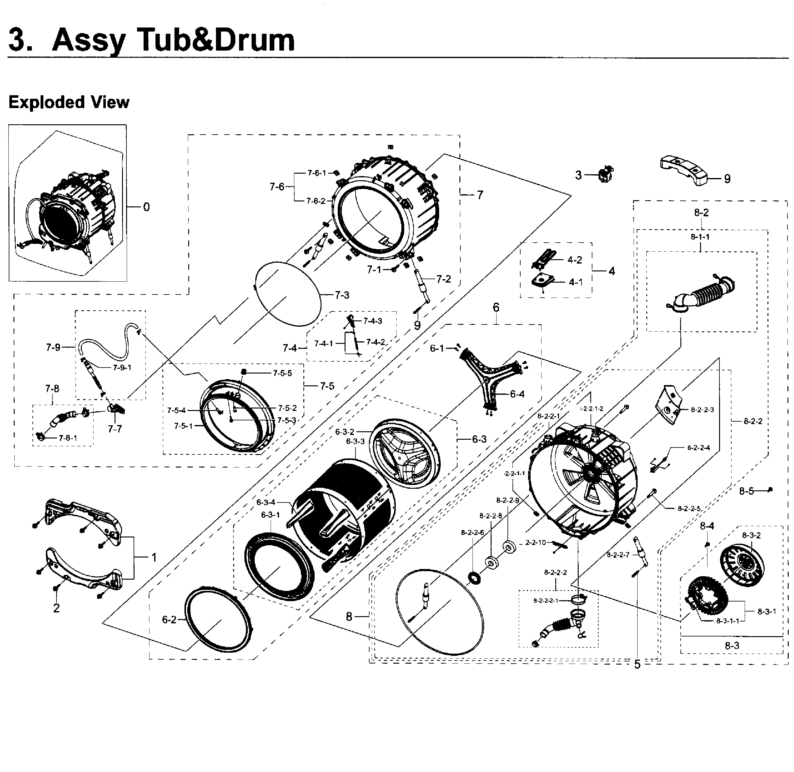 Tub & drum