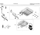 Bosch SHX43C05UC/35 rack asy diagram