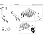 Bosch SHX43C05UC/36 rack asy diagram