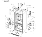 Kenmore 11173042610 cabinet diagram