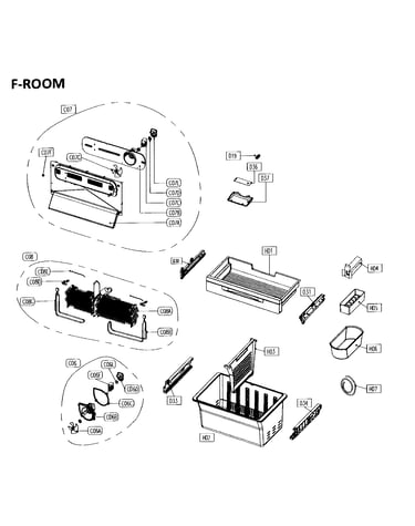 Freezer components