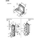 Kenmore 11173042610 door asy diagram