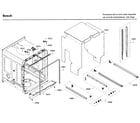 Bosch SHV68TL3UC/01 frame parts diagram