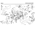 Bosch SHV68TL3UC/01 base asy diagram