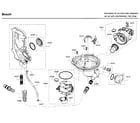 Bosch SHV68TL3UC/04 pump asy diagram