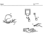 Bosch HBL5750UC/09 electrical parts diagram