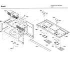 Bosch HMV3053U/01 motor diagram