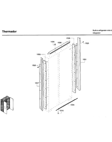 Trim plate asy