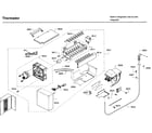 Thermador T42BD820NS/02 icemaker asy diagram