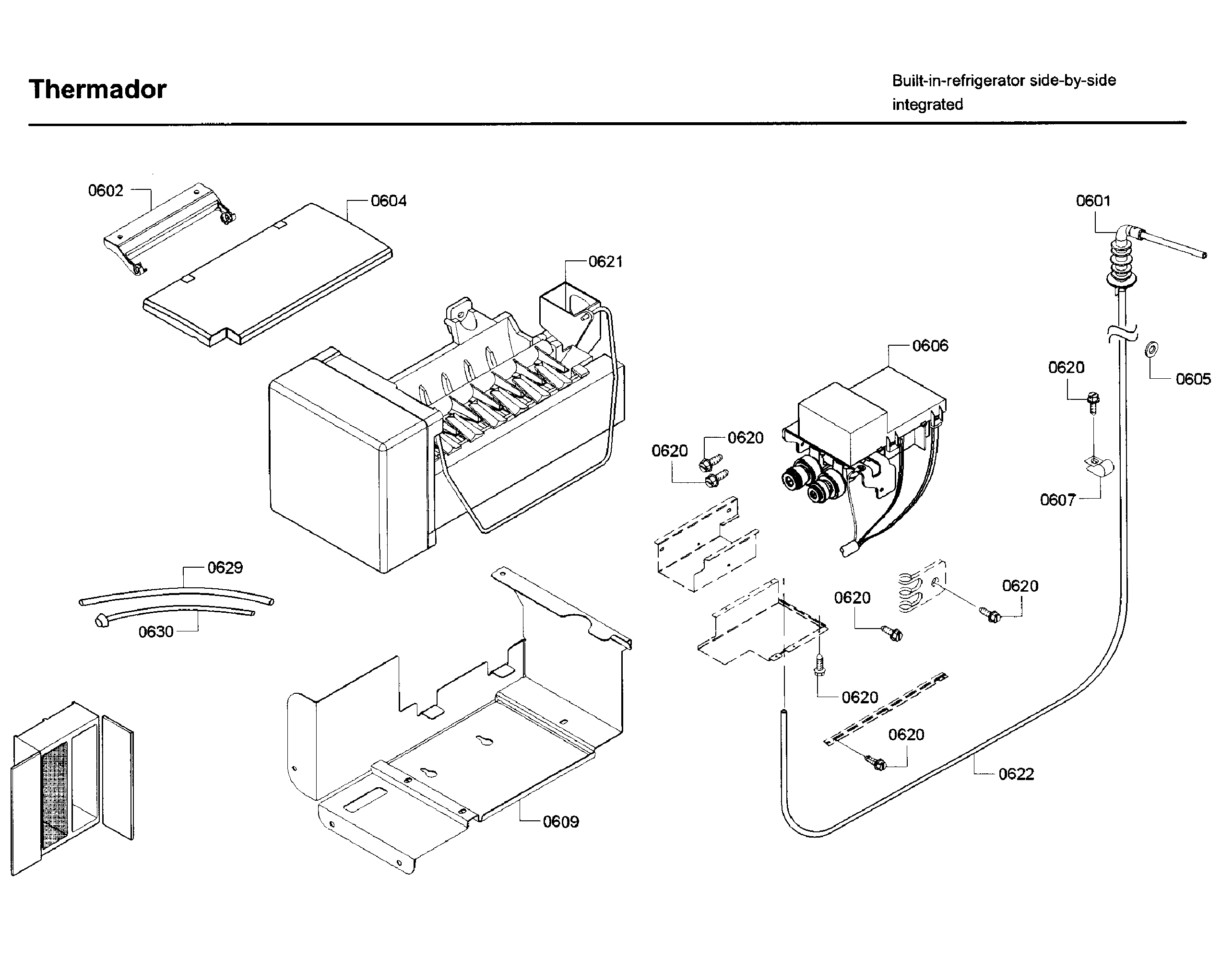 Icemaker asy