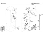 Thermador T42BD820NS/10 water tank asy diagram