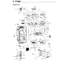 Samsung RF22K9381SR/AA-00 fridge / icemaker diagram