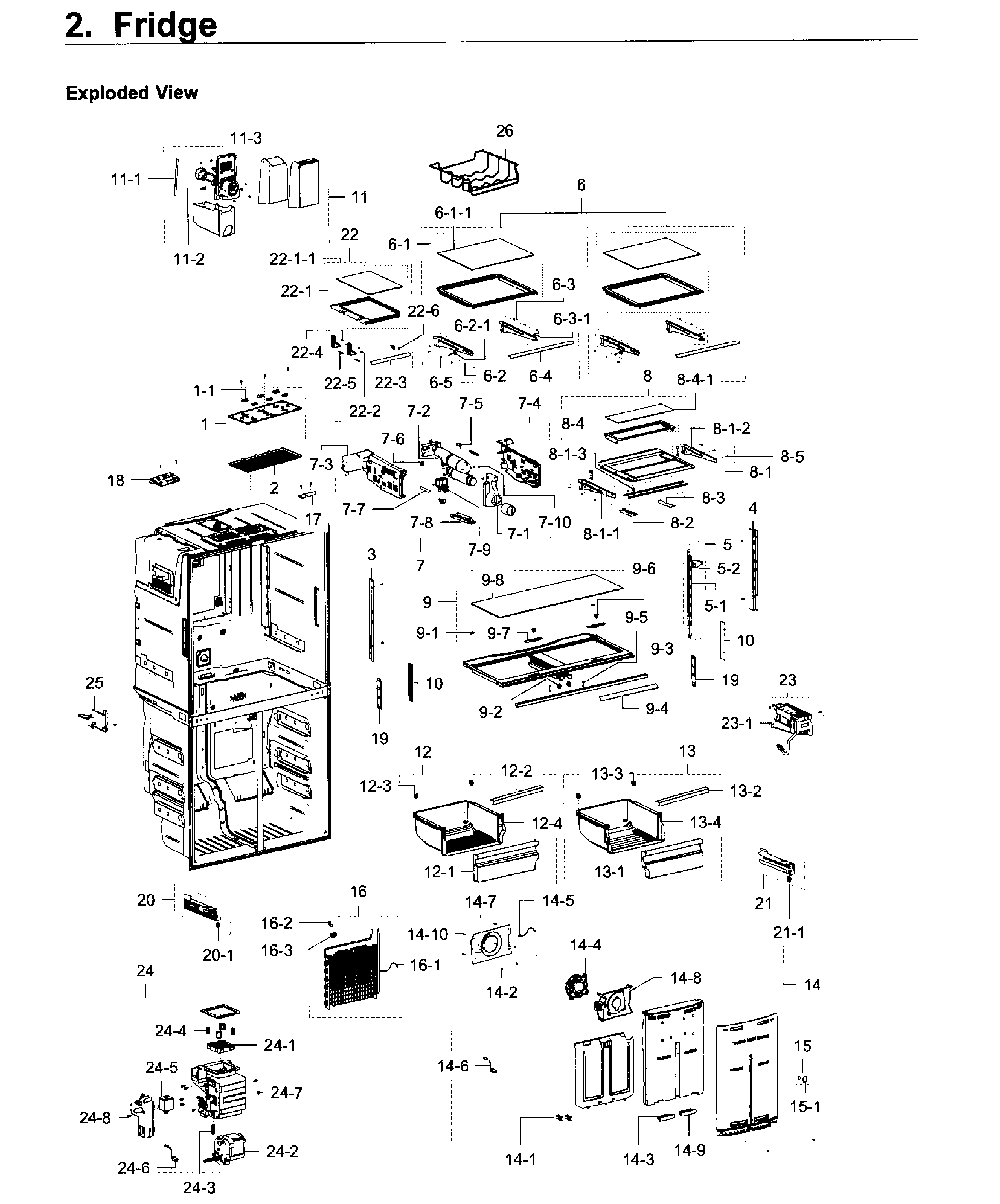 Fridge / icemaker