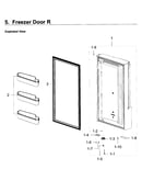 Freezer door r