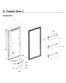 Freezer door l