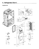 Fridge door l