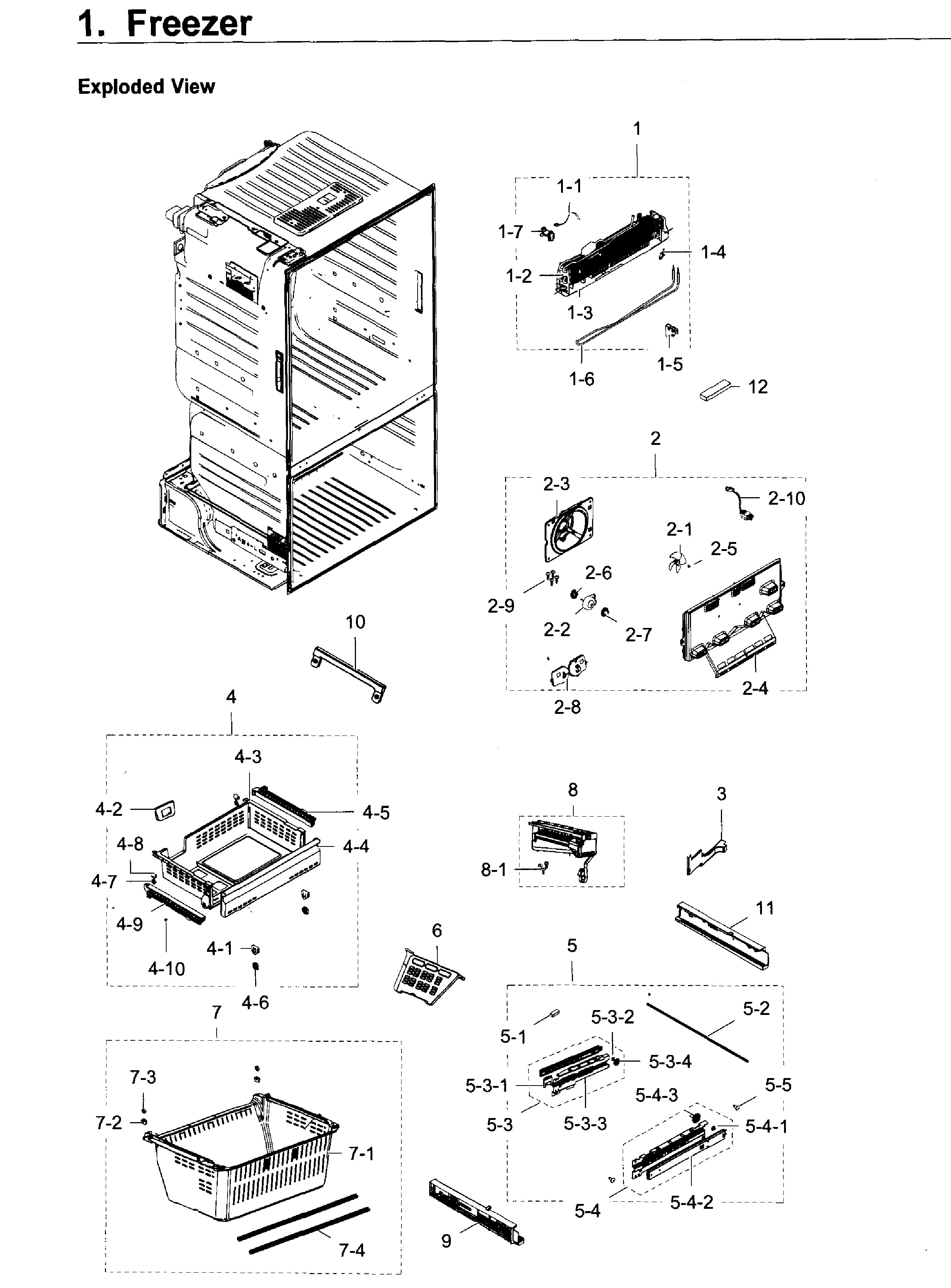 Freezer / icemaker