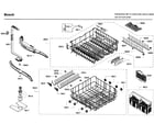 Bosch SHE65P05UC/58 rack diagram