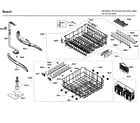 Bosch SHE65P05UC/60 rack diagram