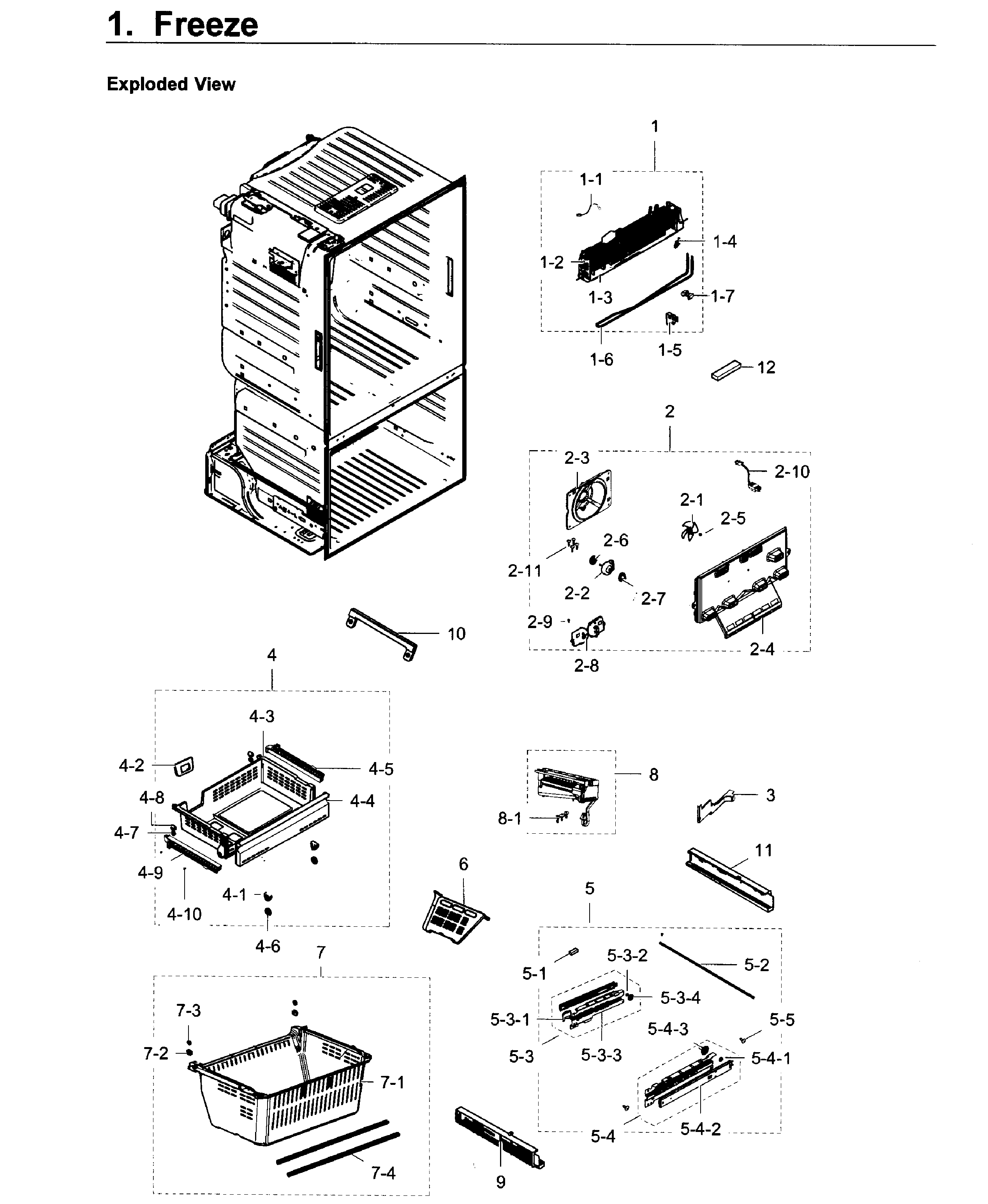 Freezer / icemaker