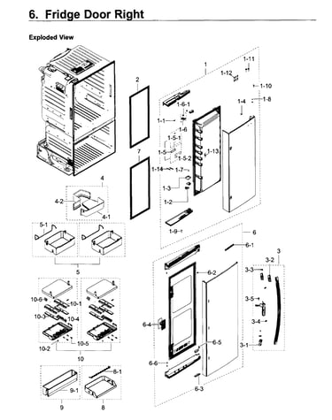 Fridge door r