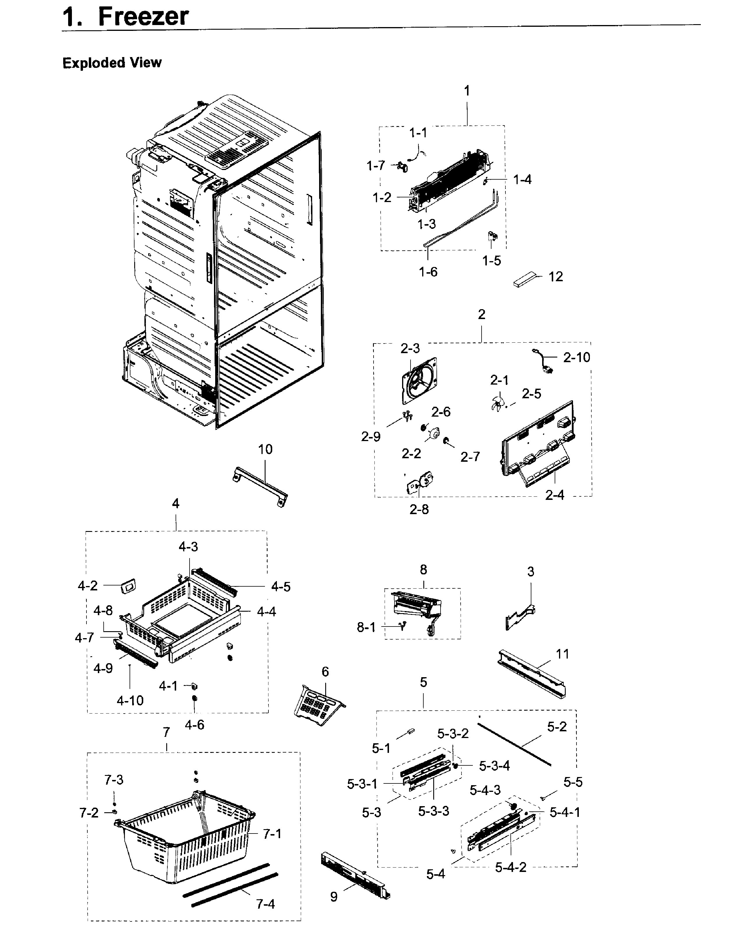 Freezer / icemaker