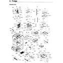 Samsung RF28HDEDPBC/AA-07 fridge diagram