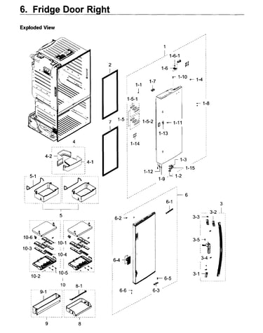 Fridge door r