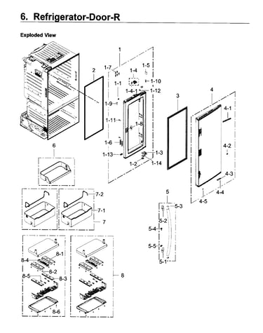 Fridge door r