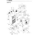 Samsung RF22KREDBSG/AA-04 cabinet diagram