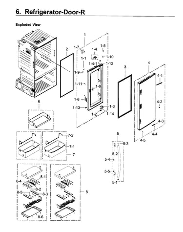 Fridge door r